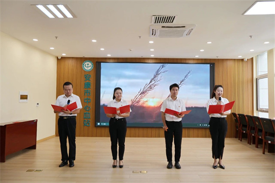 铭记党史守初心，践行使命展担当——市中心血站建党104周年主题党日活动纪实