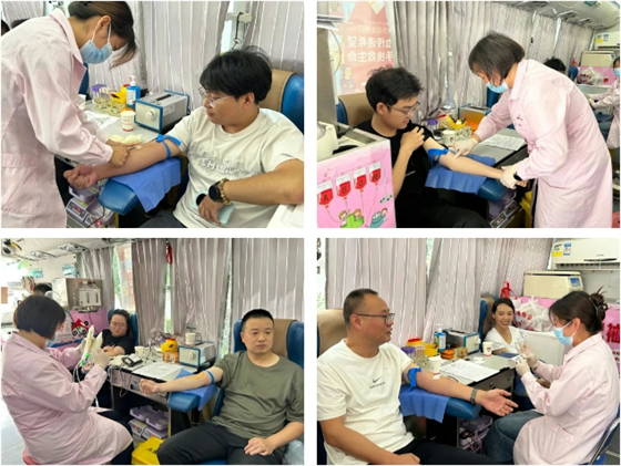 八仙镇组织开展无偿献血活动