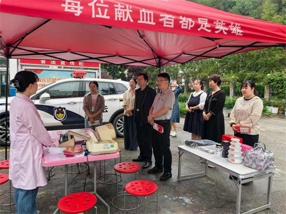 献血传递希望 携手挽救生命|宁陕县多部门联合开展无偿献血活动