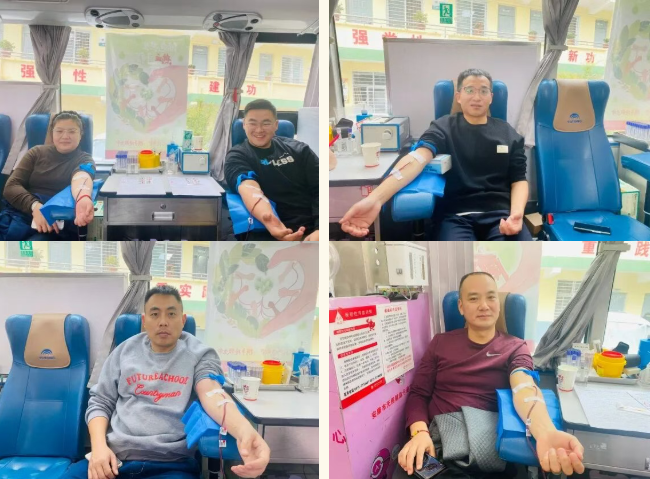 热血映初心 电力暖白河——白河供电局组织开展无偿献血志愿活动