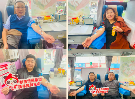 退役不褪色 热血践初心——岚皋县退役军人事务局开展无偿献血活动