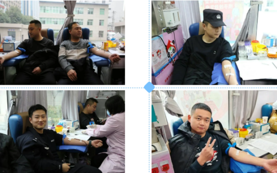 热血铸警魂 丹心护民安丨平利县公安局组织开展无偿献血活动