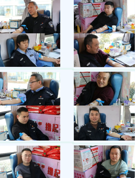 热血映警徽 | 恒口、镇坪公安以无偿献血致敬第六个中国人民警察节