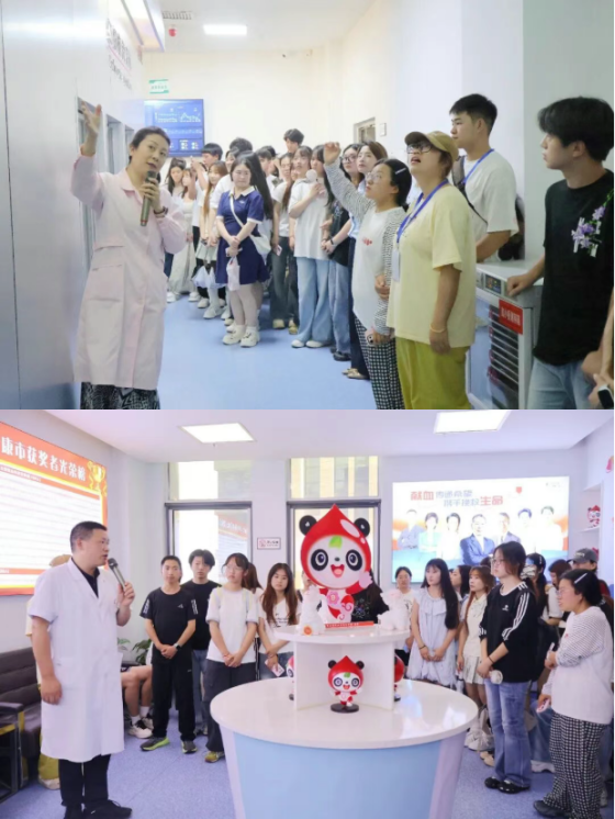 青春热血守护生命丨安康职业技术学院300余名学子参加血站开放日活动
