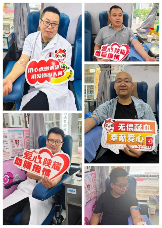 白衣传大爱——岚皋县医院组织开展无偿献血活动