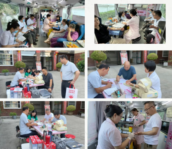 无偿献血显本色——汉阴康宁精神病医院开展无偿献血活动