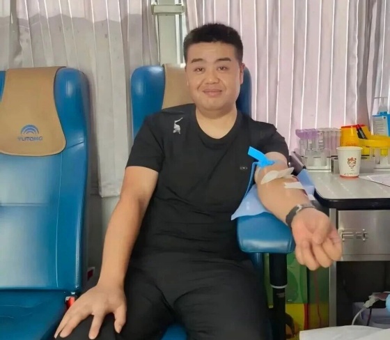 白河县疾控中心：无偿献血 为爱挽袖
