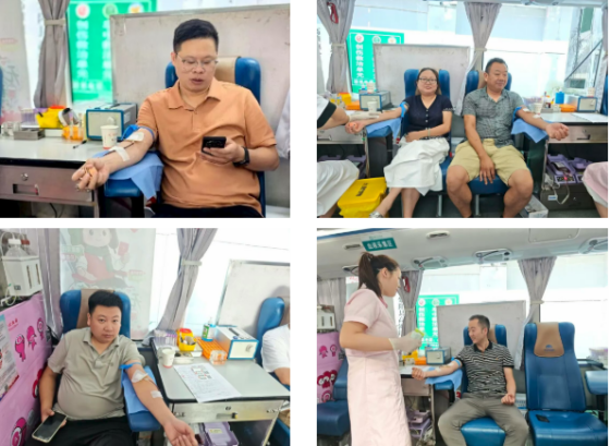 热血传大爱 温情暖人心——紫阳县高滩镇开展无偿献血公益活动
