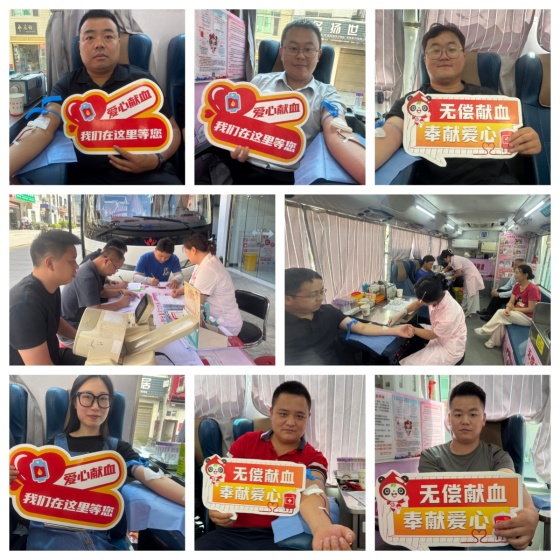 热血汇聚爱 两地践担当——汉滨区早阳镇、镇坪县牛头店镇组织开展无偿献血活动