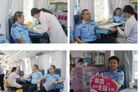 热血践初心 警蓝显担当——安康铁路公安处开展无偿献血活动