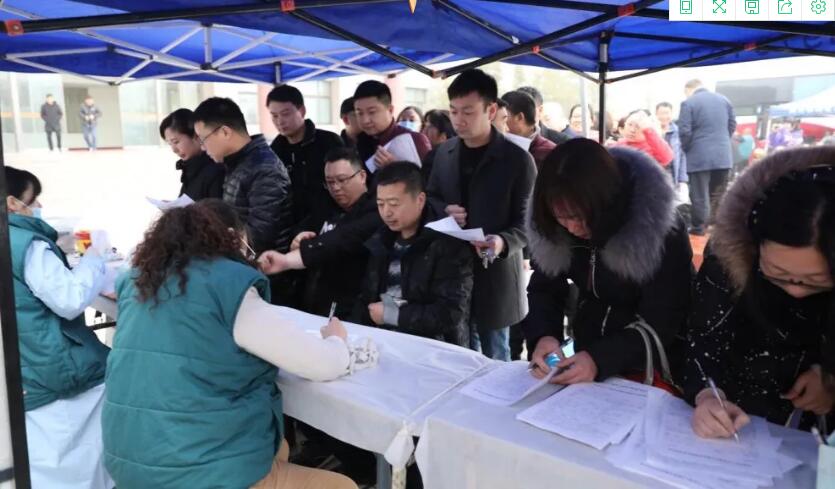 中牟县卫生健康委开展无偿献血活动