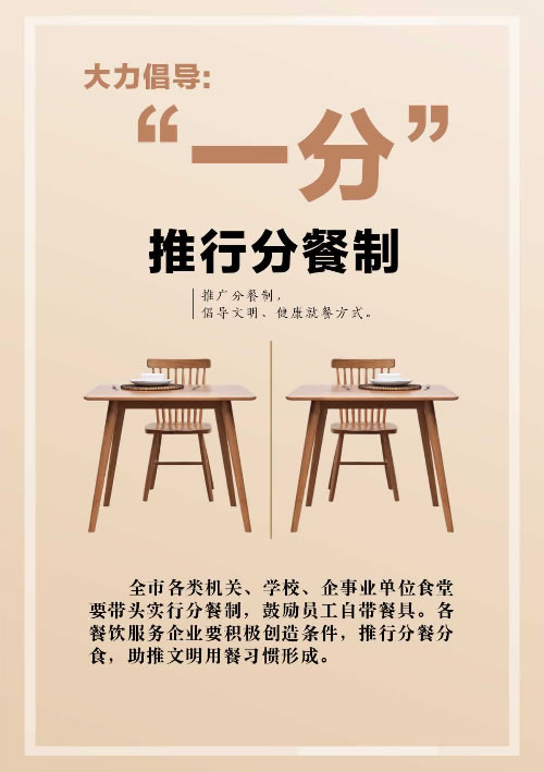 郑州市文明办倡议：广大市民要做到文明用餐“一二三”