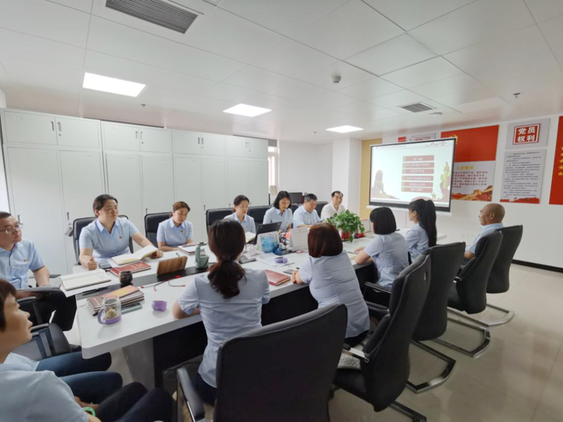 科研质控党支部召开党史学习教育专题组织生活会