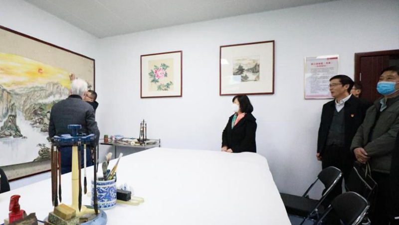 郑州市文明办复查工作组莅临省血液中心实地考察指导精神文明建设工作