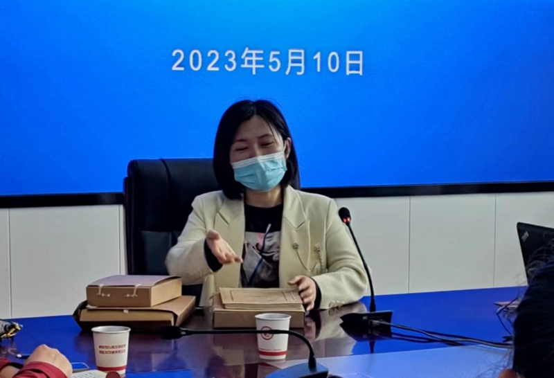 河南省红十字血液中心开展档案管理培训