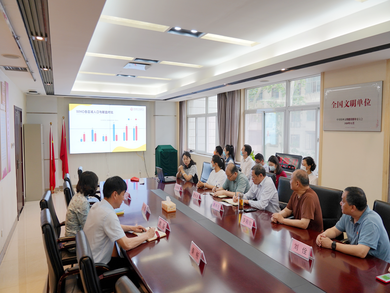 河南省总工会干部学校赴河南省红十字 血液中心开展党建共建活动