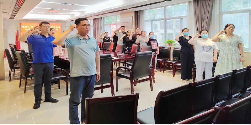 党建引领  支部引航  党员引路 招募助力无偿献血先行示范