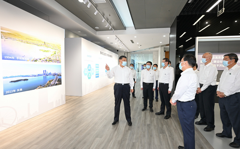 习近平在江苏考察时强调在推进中国式现代化中走在前做示范谱写“强富美高”新江苏现代化建设新篇章