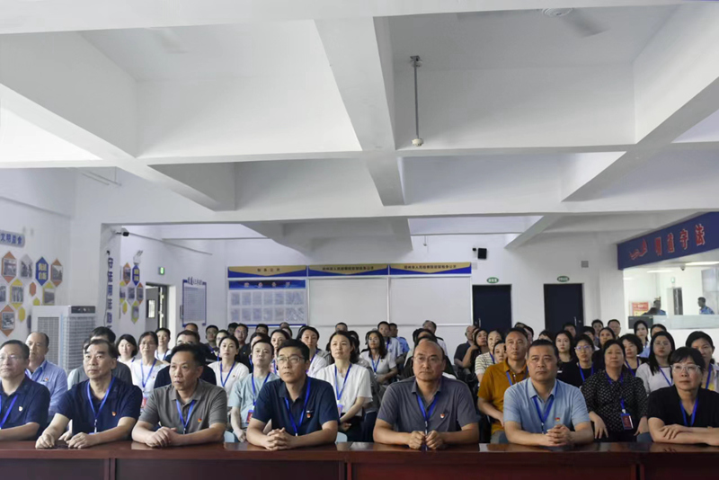 省血液中心组织党员干部赴河南省郑州监狱 开展警示教育