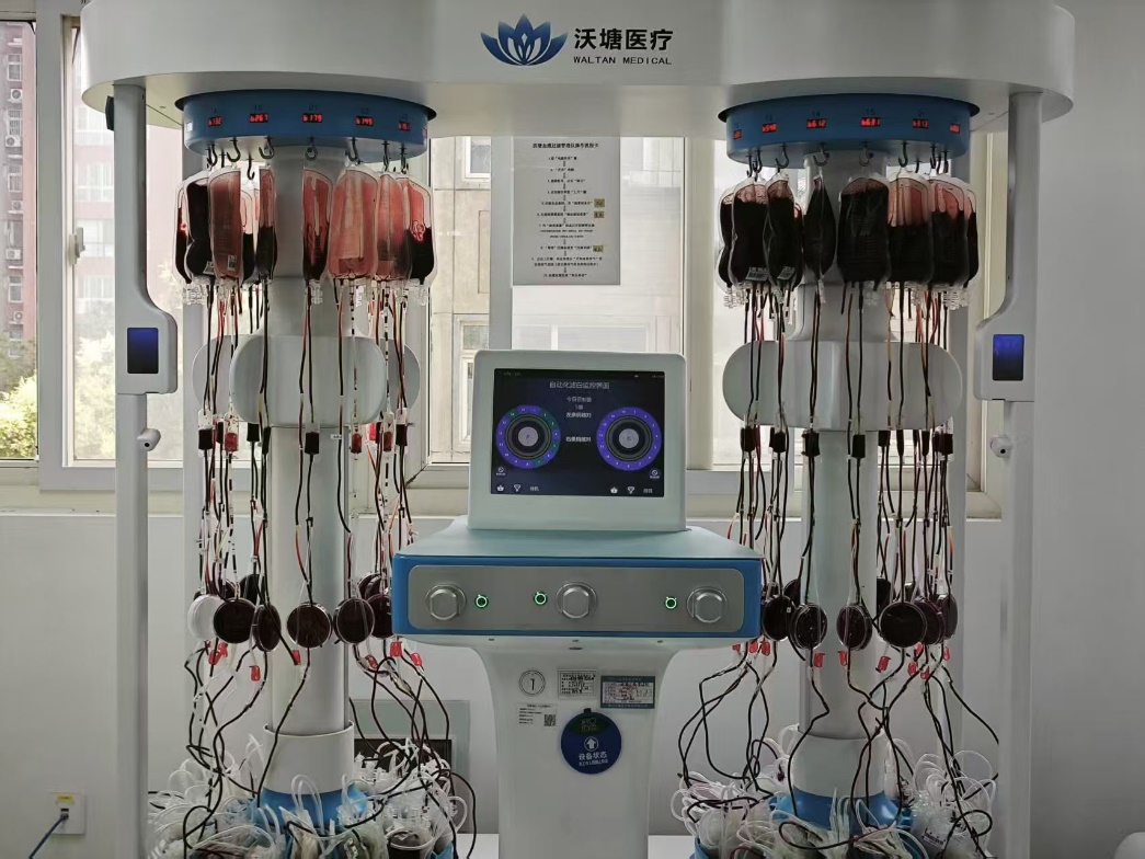 去白悬浮红细胞