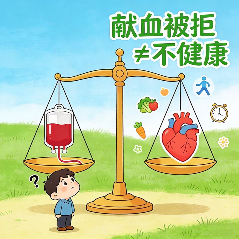 献血被拒就代表身体不健康吗？