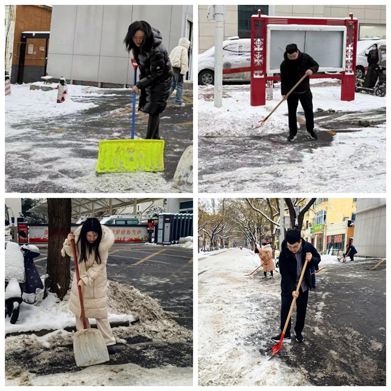 冬日温情化坚冰 党员本色显担当