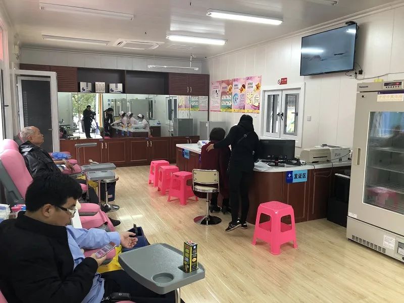 白沙爱心献血屋今日启用