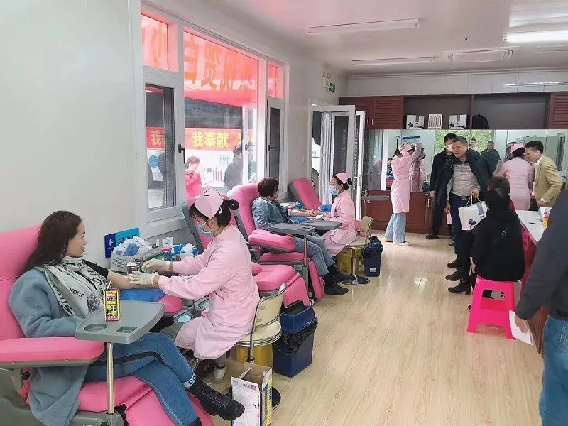 白沙爱心献血屋今日启用