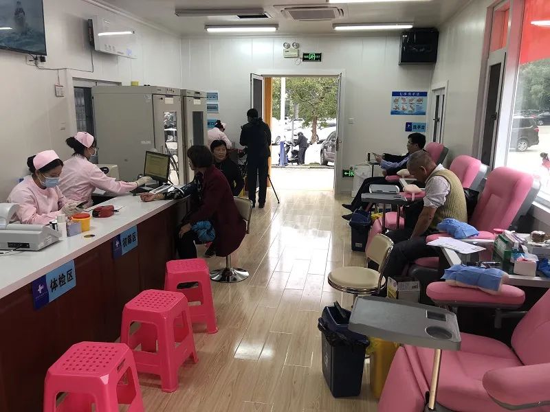 白沙爱心献血屋今日启用