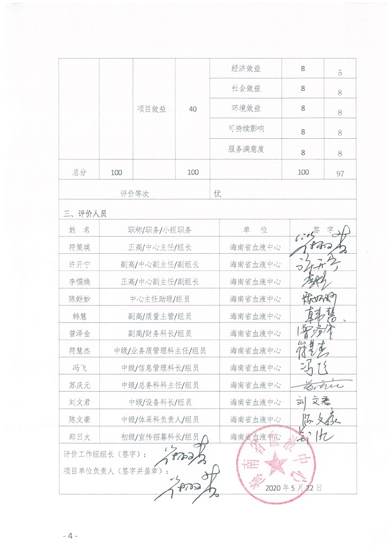 海南省血液中心2019年秀英献血屋建设项目绩效评价报告