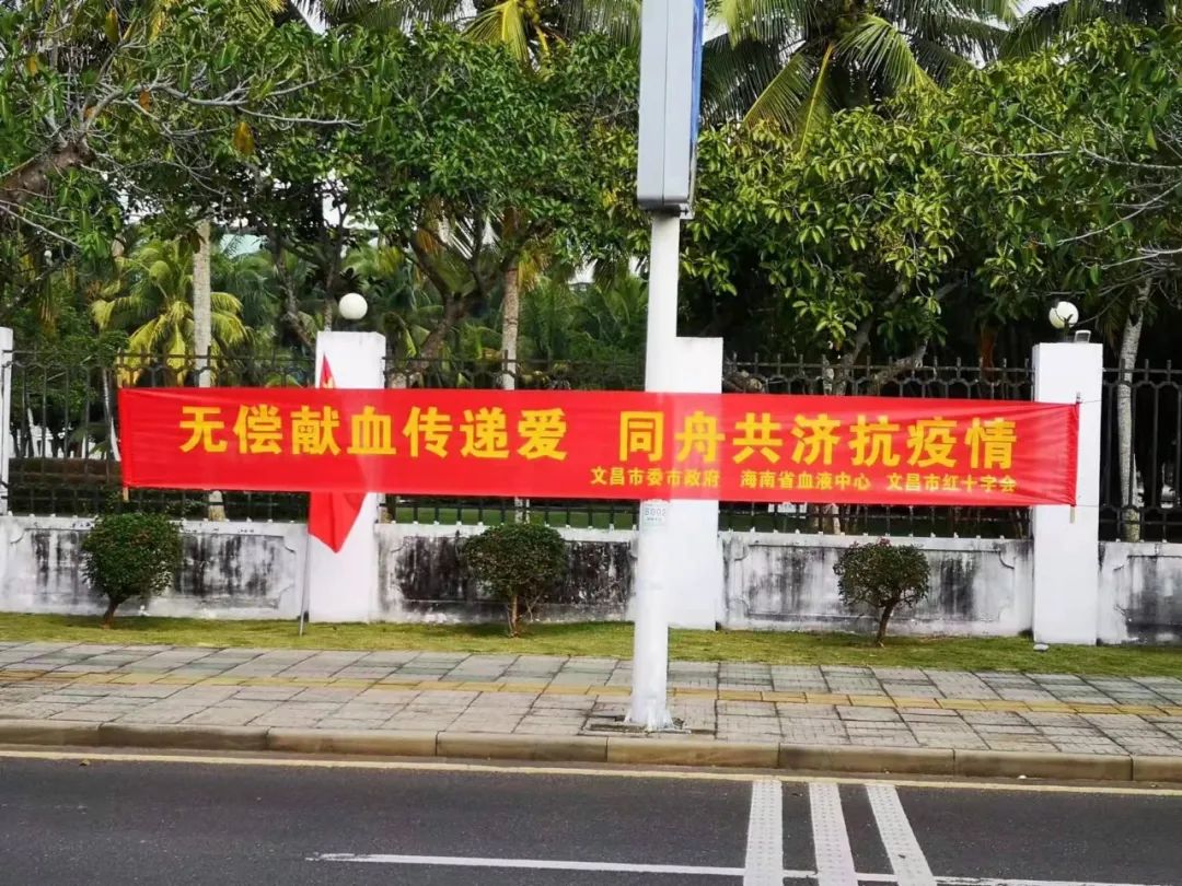 为爱聚力 热血有我——文昌市委市政府组织开展无偿献血活动