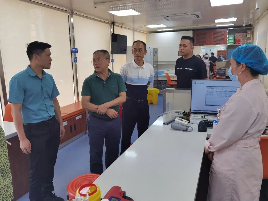 海南省血液中心主题教育第二调研组开展中线调研活动
