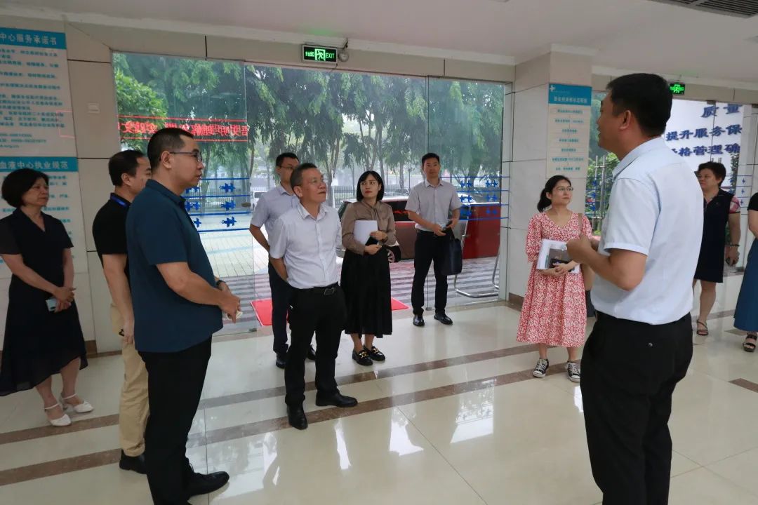 海南省血液中心迎接全国文明单位复查