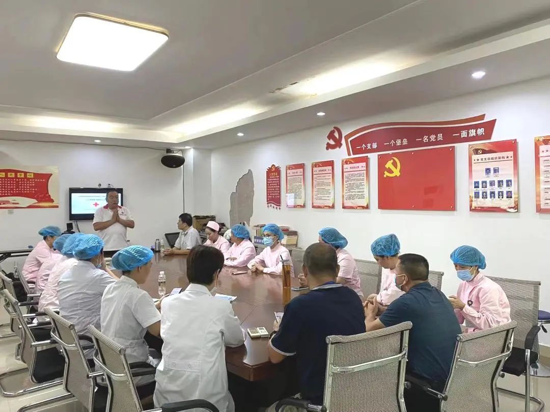 省血液中心开展全员心肺复苏培训考核活动