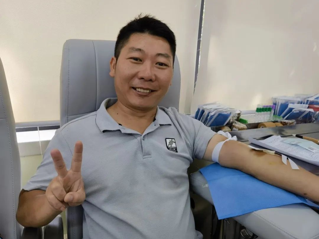 捐献热血 传递爱心——海口威立雅水务有限公司开展无偿献血活动