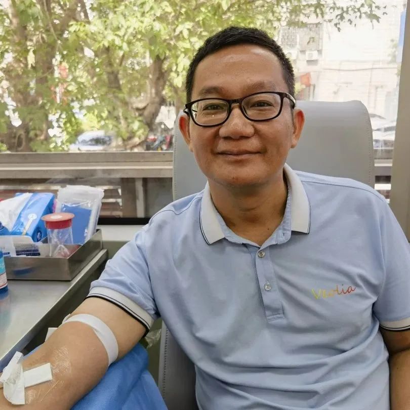 捐献热血 传递爱心——海口威立雅水务有限公司开展无偿献血活动