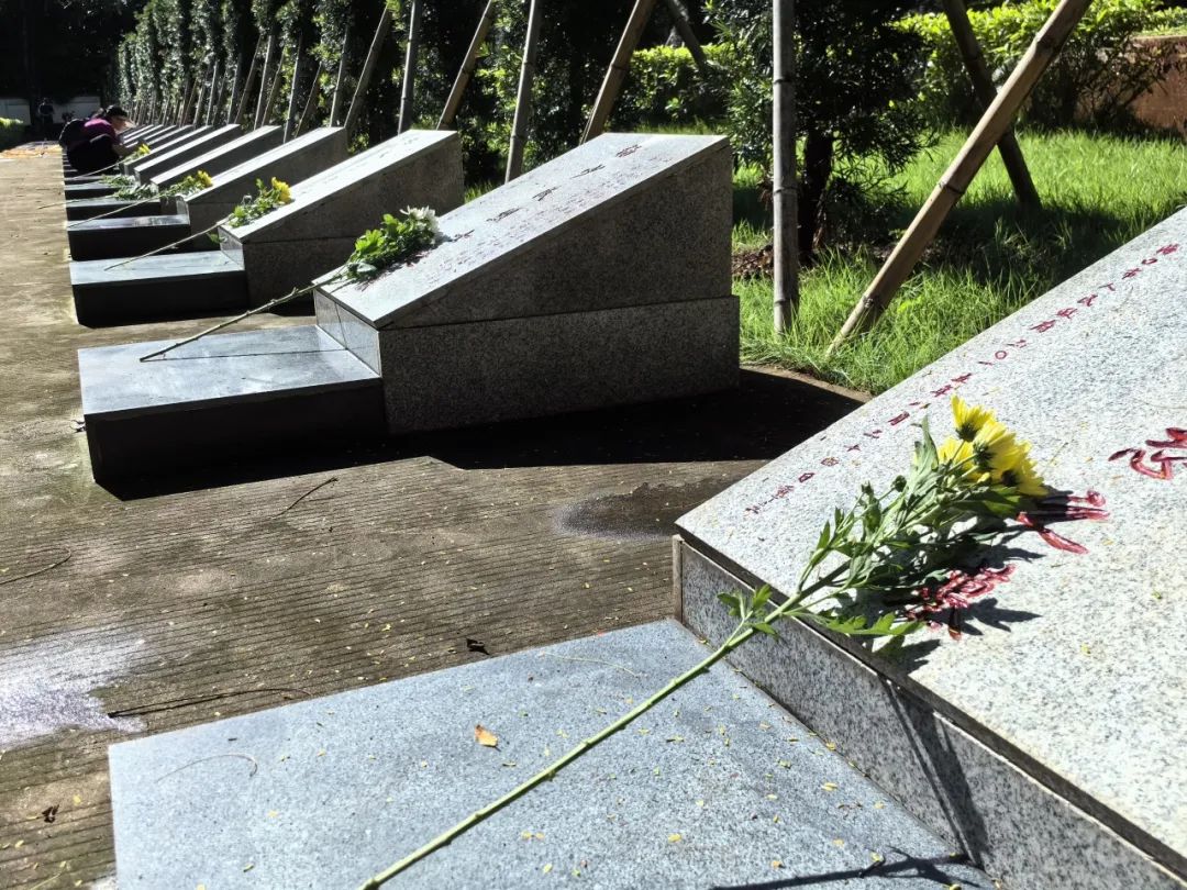 铭记历史 致敬英烈——省血液中心党委开展祭扫解放海南岛烈士陵园主题党日活动