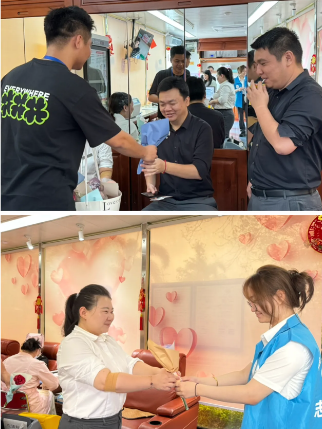 天灾无情人有情 国兴街道日月党群服务中心联合海南省血液中心开展无偿献血活动