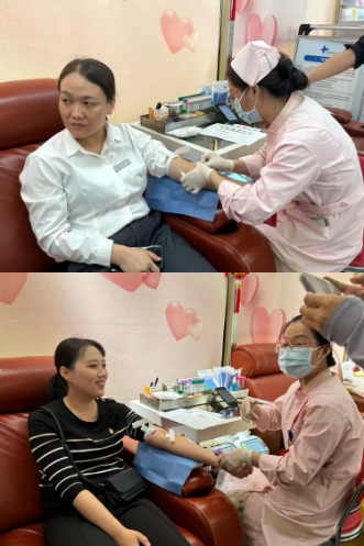 天灾无情人有情 国兴街道日月党群服务中心联合海南省血液中心开展无偿献血活动