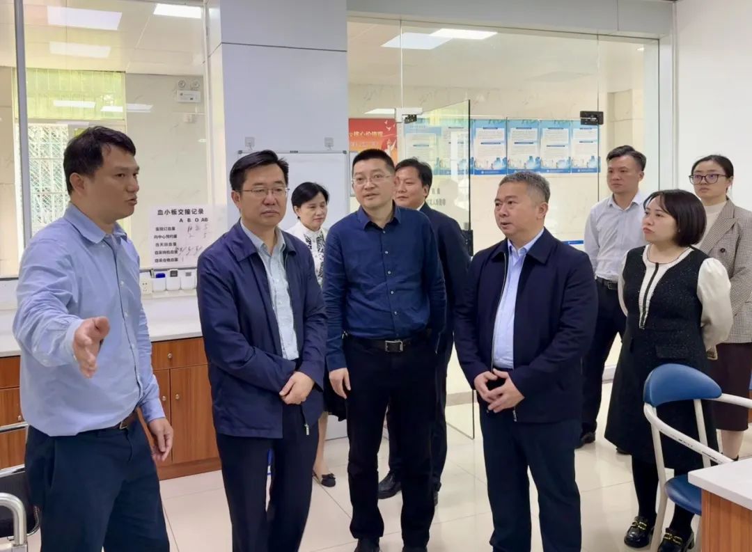 省卫生健康委主任李文秀率队调研省血液中心三亚分中心