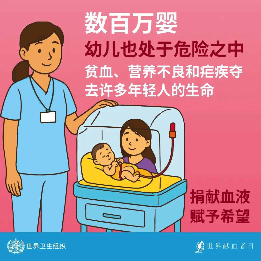 【世界献血者日】 热血传递希望，携手挽救生命