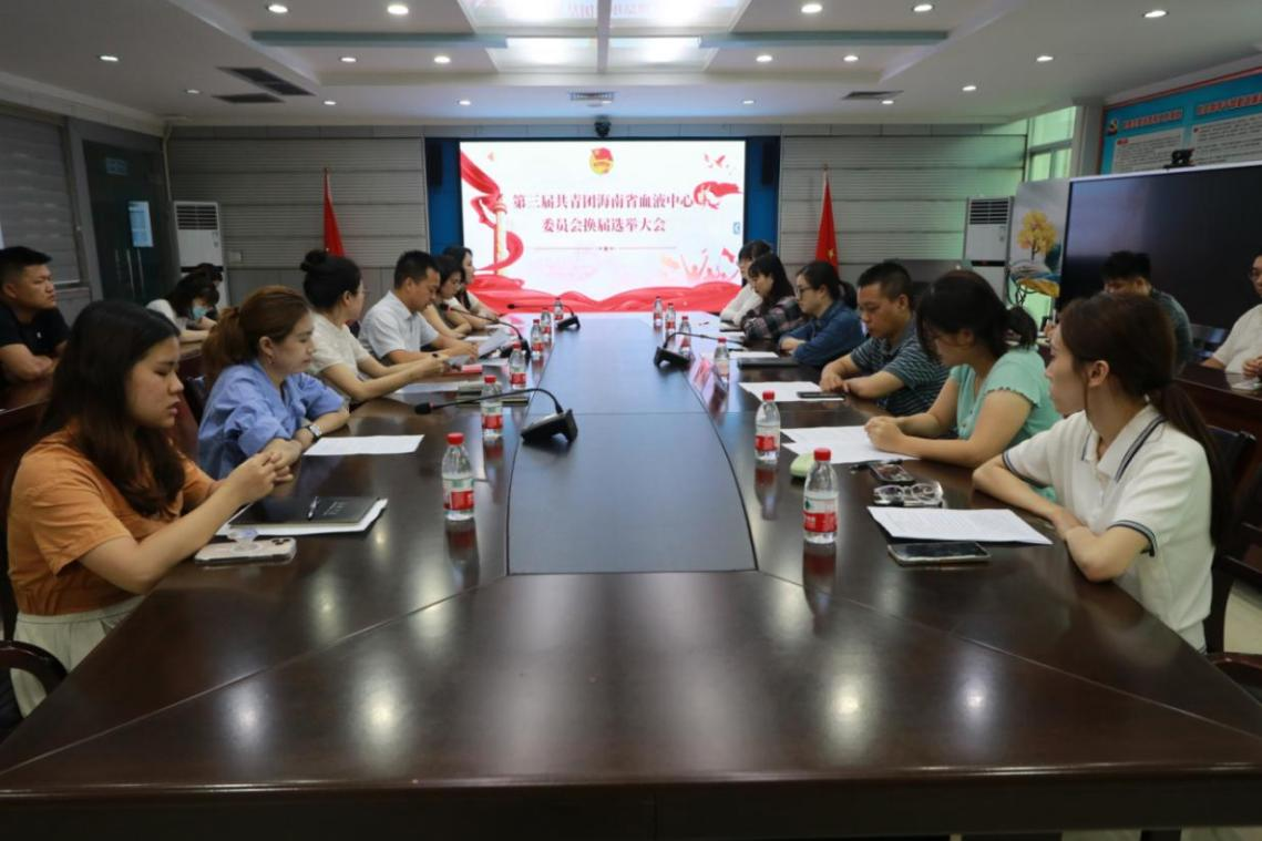 青春薪火相传,热血团委启新 共青团海南省血液中心委员会换届完成