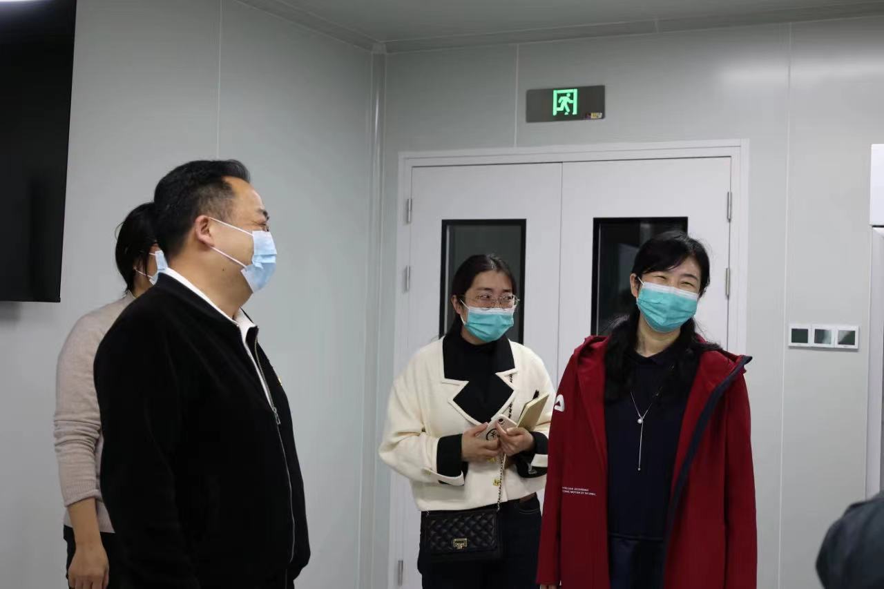 连云港市红十字中心血站一行来我站 参观交流