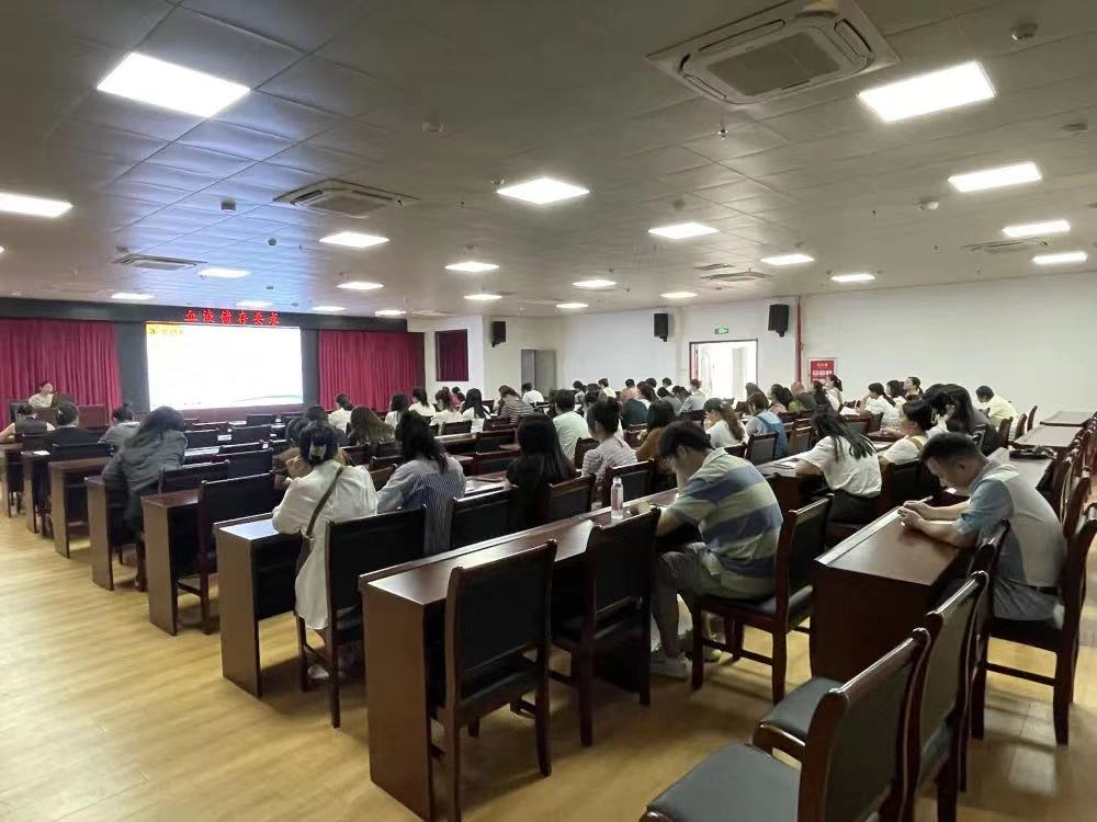 九江市中心血站举办《血液储存要求》培训