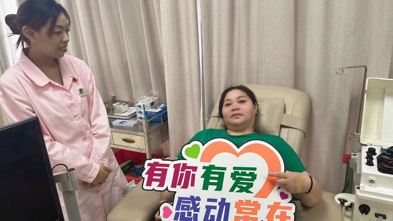 高铁播音员无偿献血16载—九江车务段庐山高铁站吴咏珍女士献血事迹
