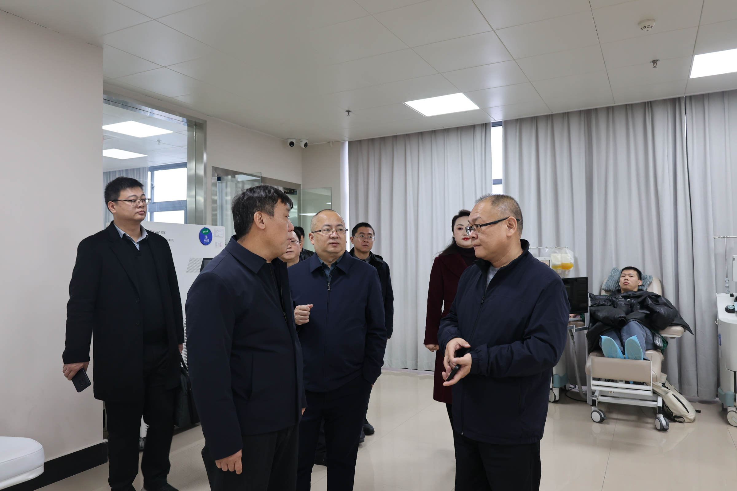 市卫生健康委党委书记范志斌调研无偿献血工作