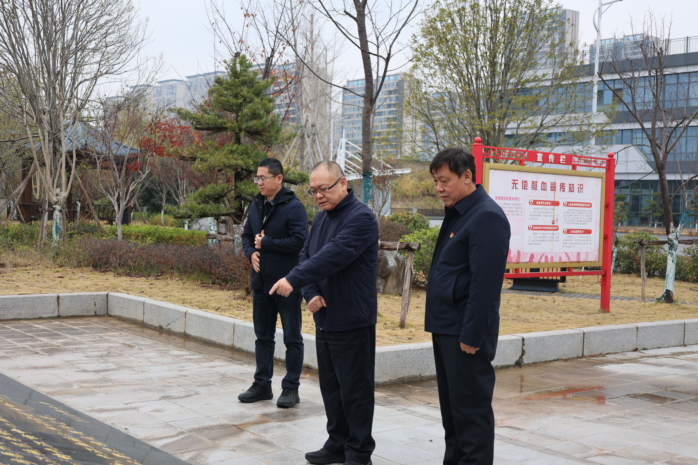 市卫生健康委党委书记范志斌调研无偿献血工作