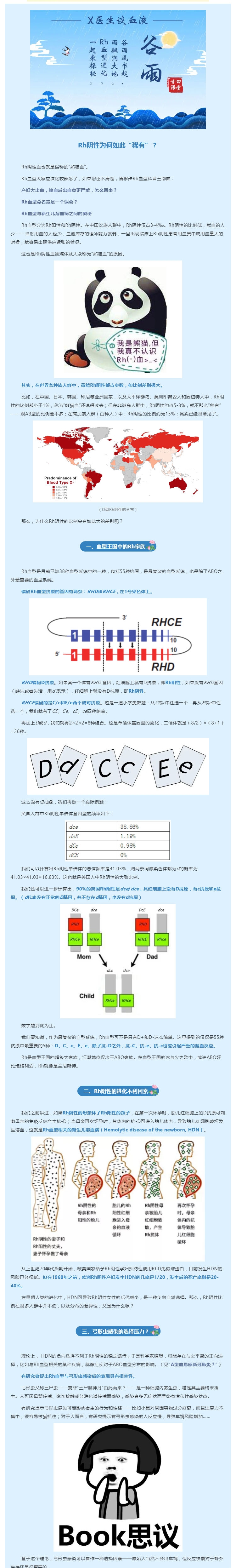 二十四节气之谷雨：Rh阴性为何如此“稀有”？