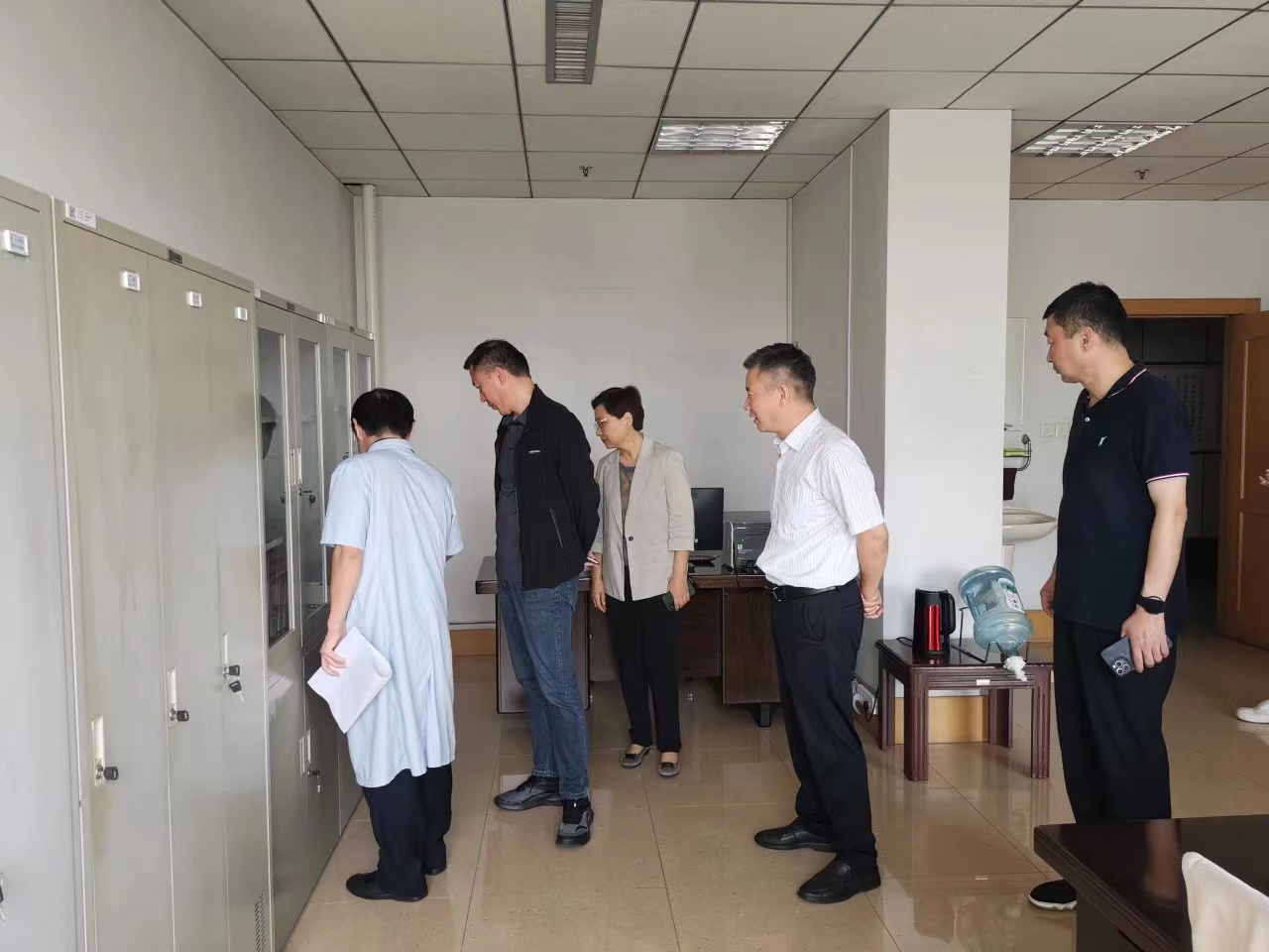 市中心血站组织开展8s精益化管理样板科室检查